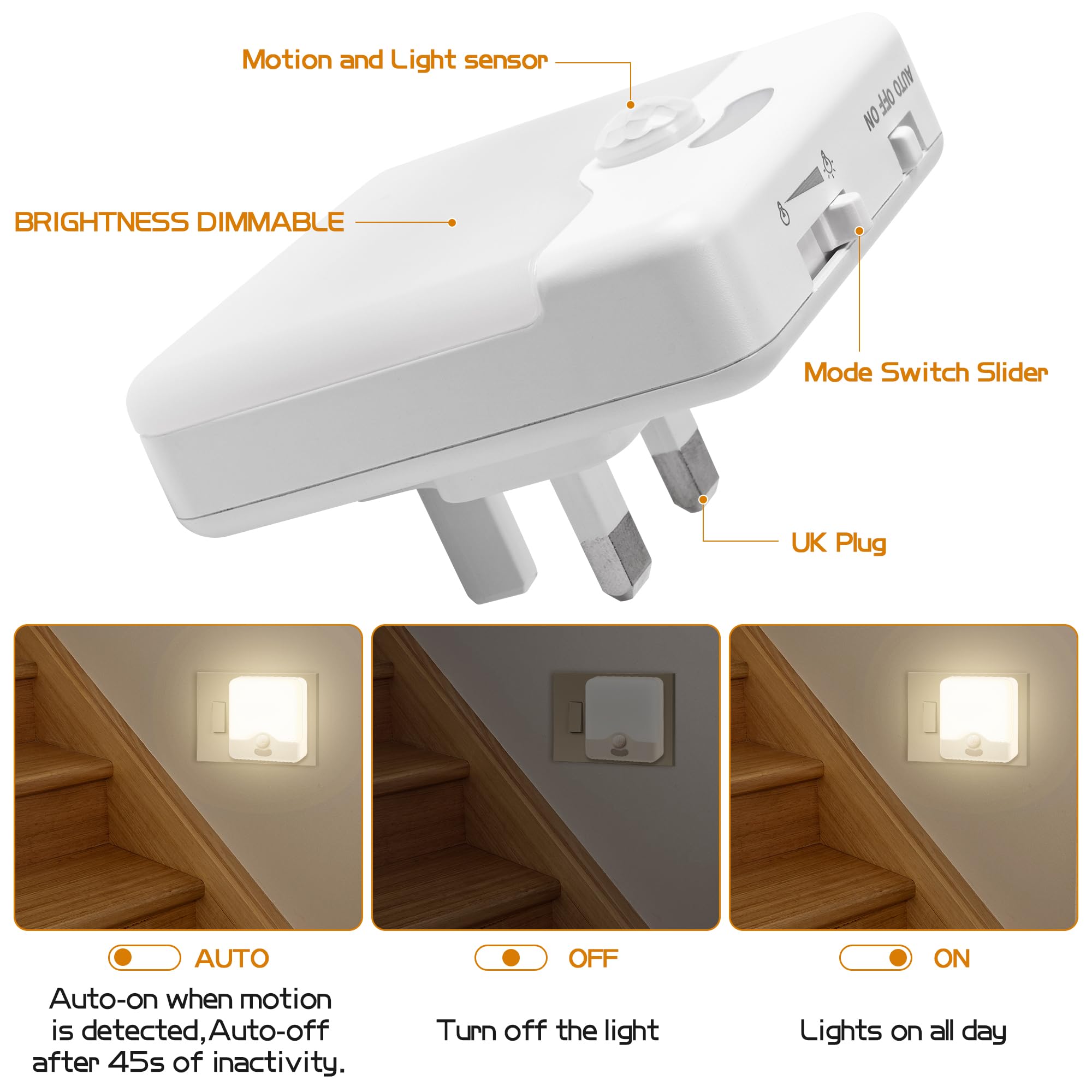 Wood Homing Motion Sensor Night Light - Image 4
