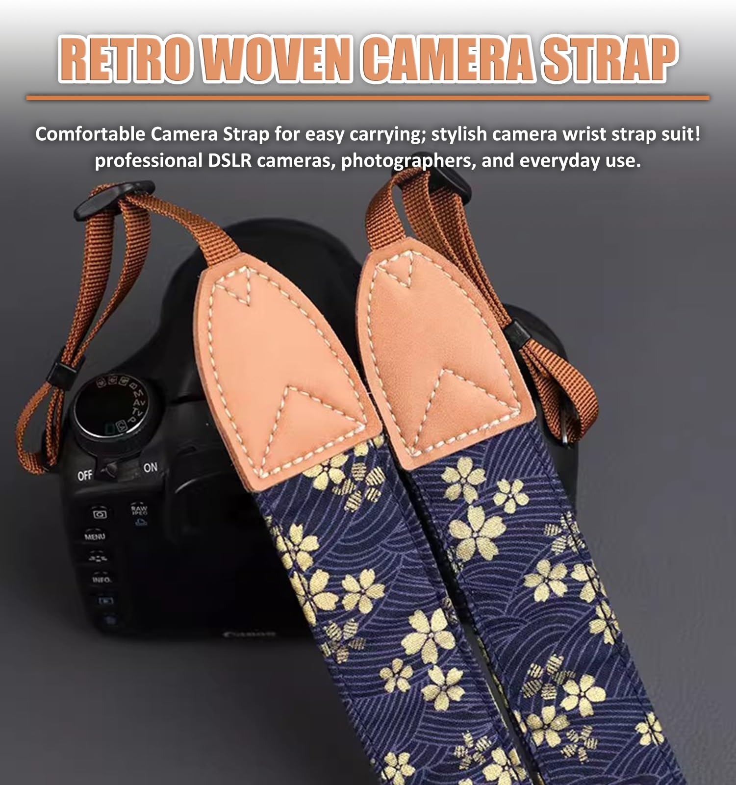 Design regolabile, tracolla universale for fotocamera robusta(Style1)