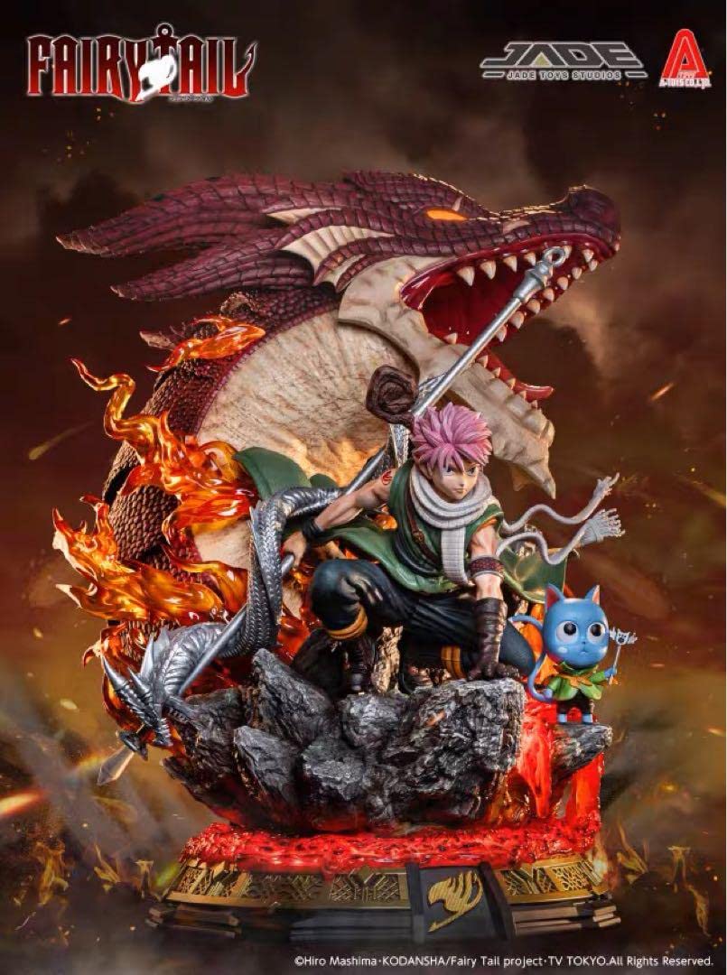 FAIRY TAILフェアリーテイル ナツ1/6ガレージキット スタチュー ⑤