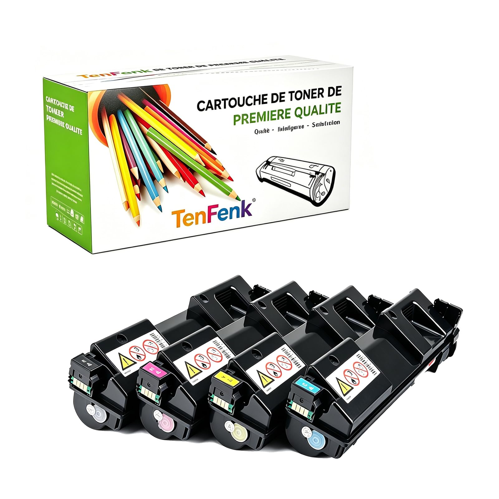 Kompatybilny zamiennik kasety z tonerem dla Ricoh SPC352A SP C352 do użytku z Ricoh SP C352 SP C352DN SPC352DN drukarką, 4 sztuki,4p