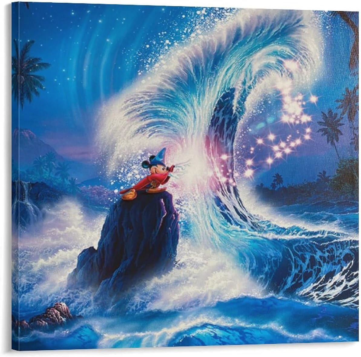 クリスチャン・リース・ラッセン ファンタジア 大サイズ木枠付き