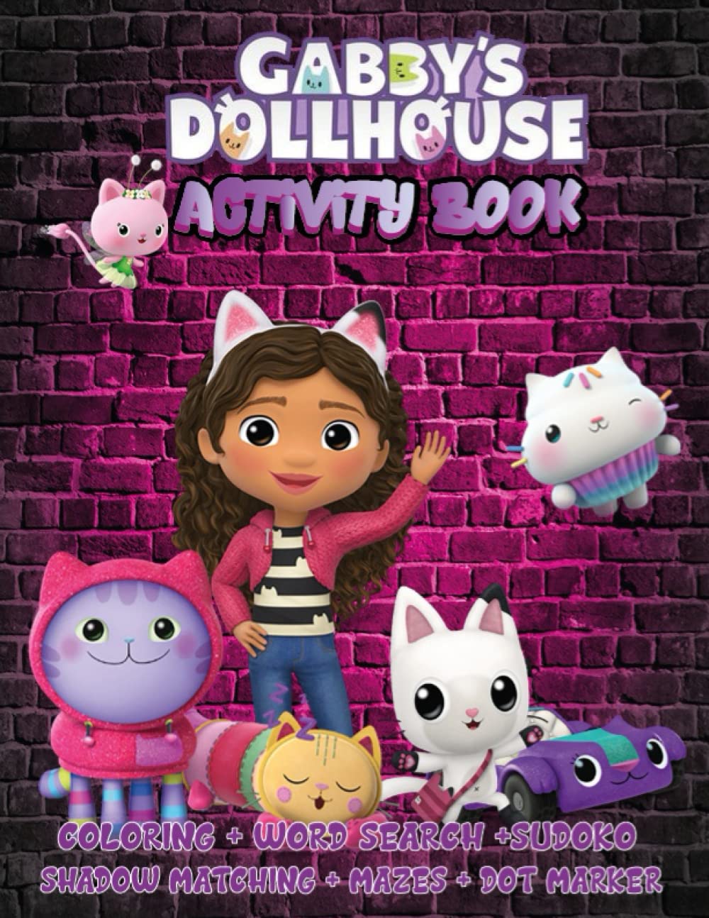 Buy Gàbby's Dollhouse Activity Book +100 Activities Including Coloring