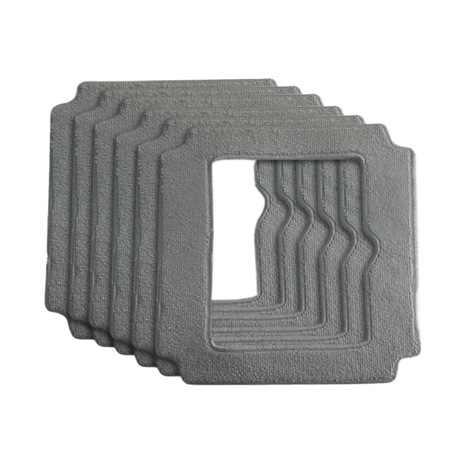 For YW509, Lingettes De Nettoyage En Fibres, Compatibles Avec Le Robot Lave-vitres Liectroux, Lot De 6.