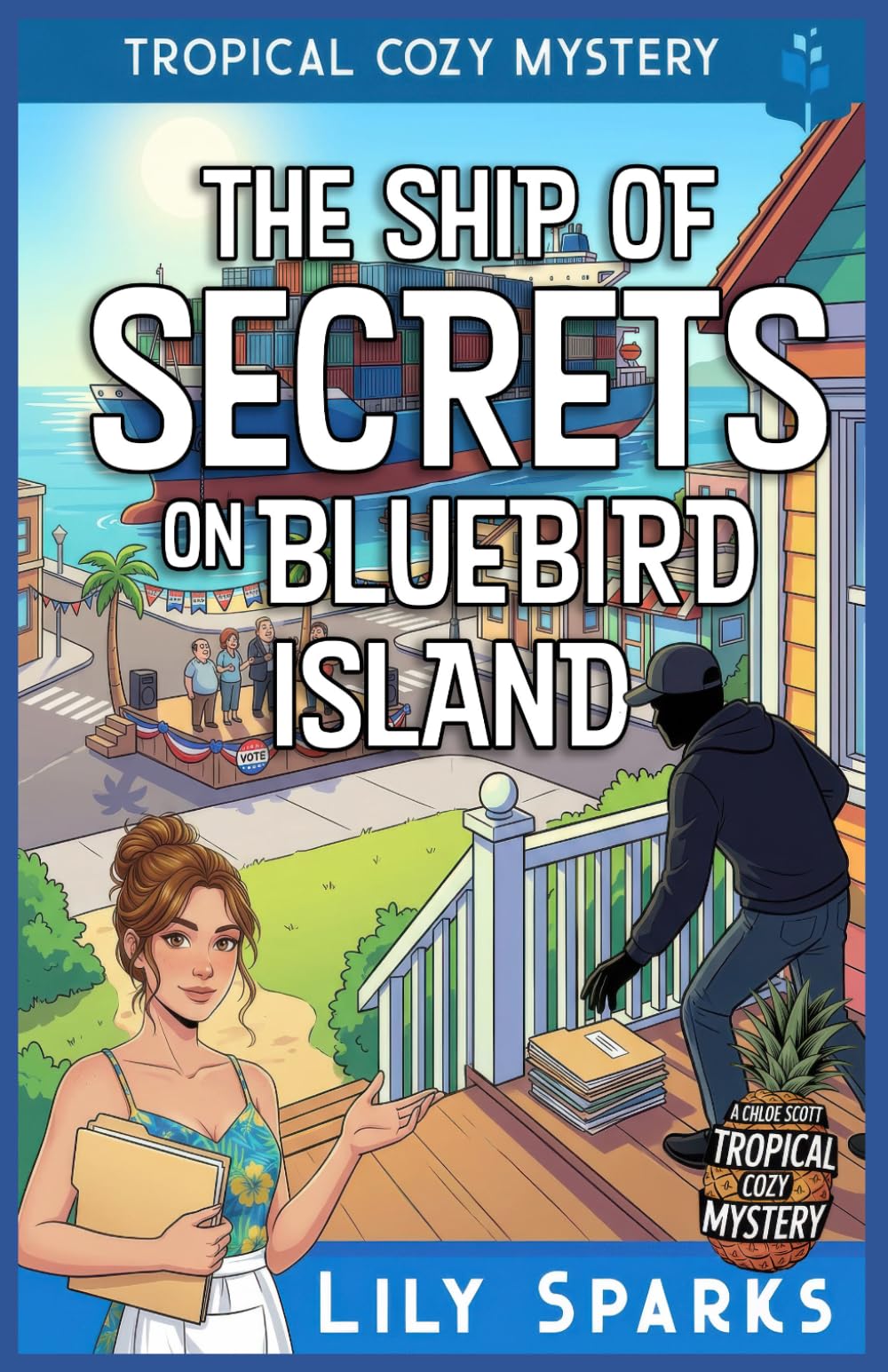 The Ship of Secrets On Bluebird Island: Tropical Cozy Mystery (A Chloe Scott Tropical Cozy Mystery)