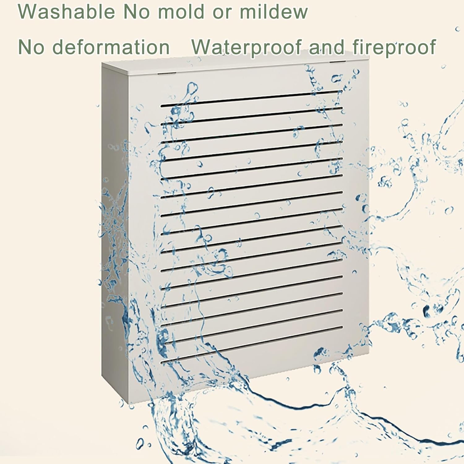 Vented Safety steam Decorative Radiator Cover/Protective Heating Cabinet for Home & Office. Not just for Radiators(40x70x20cm/16x28x8)