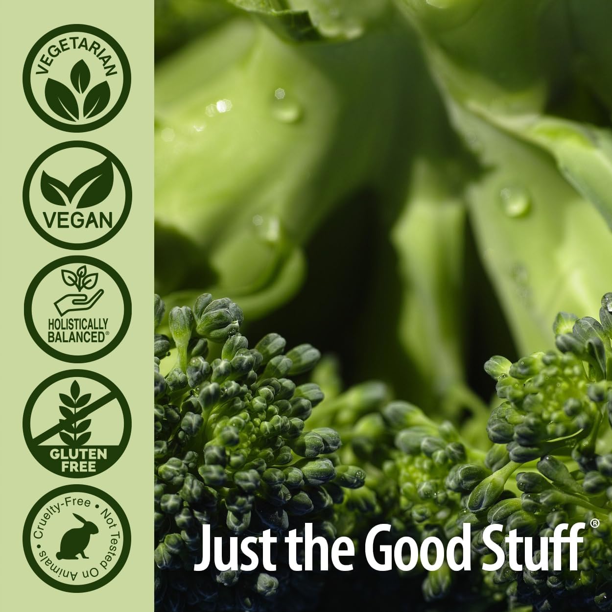 Nature's Answer Brocco-Glutathione | Contains Powerful Antioxidant Benefits | Supports Healthy Aging | Gluten-Free & Vegan | Vegetarian Capsules 60ct.