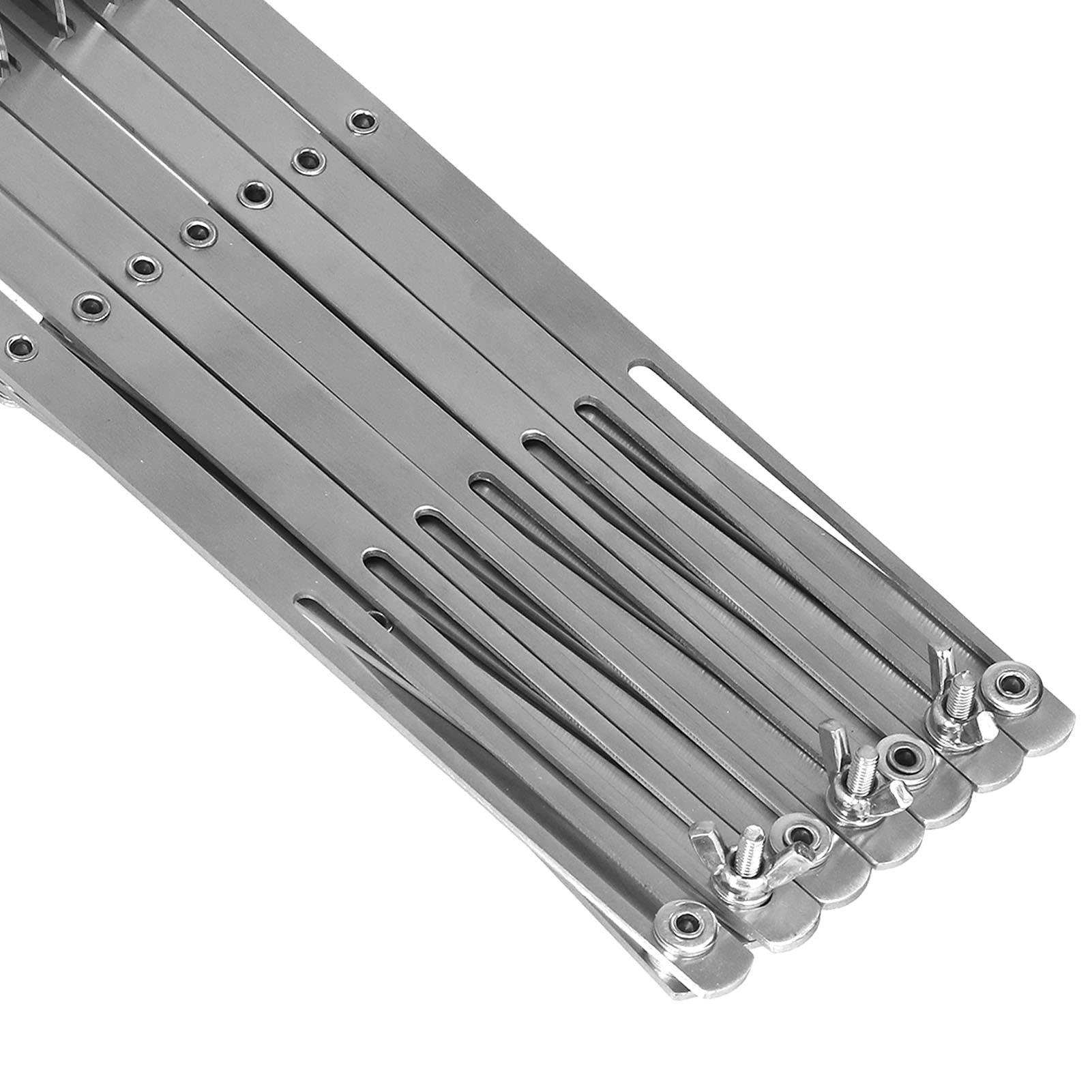 Dough Roller, Stainless Steel Multi Wheel Dough Roller Divider Biscuits Pastry Pizza Cutter Baking Tools(7)