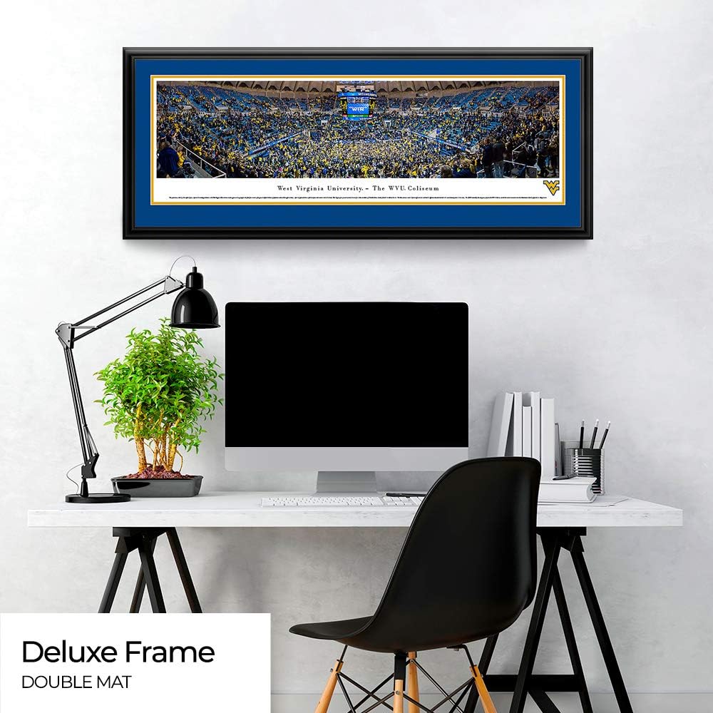 Blakeway Worldwide Panoramas, Inc. West Virginia Basketball - Panoramic Poster or Framed Picture