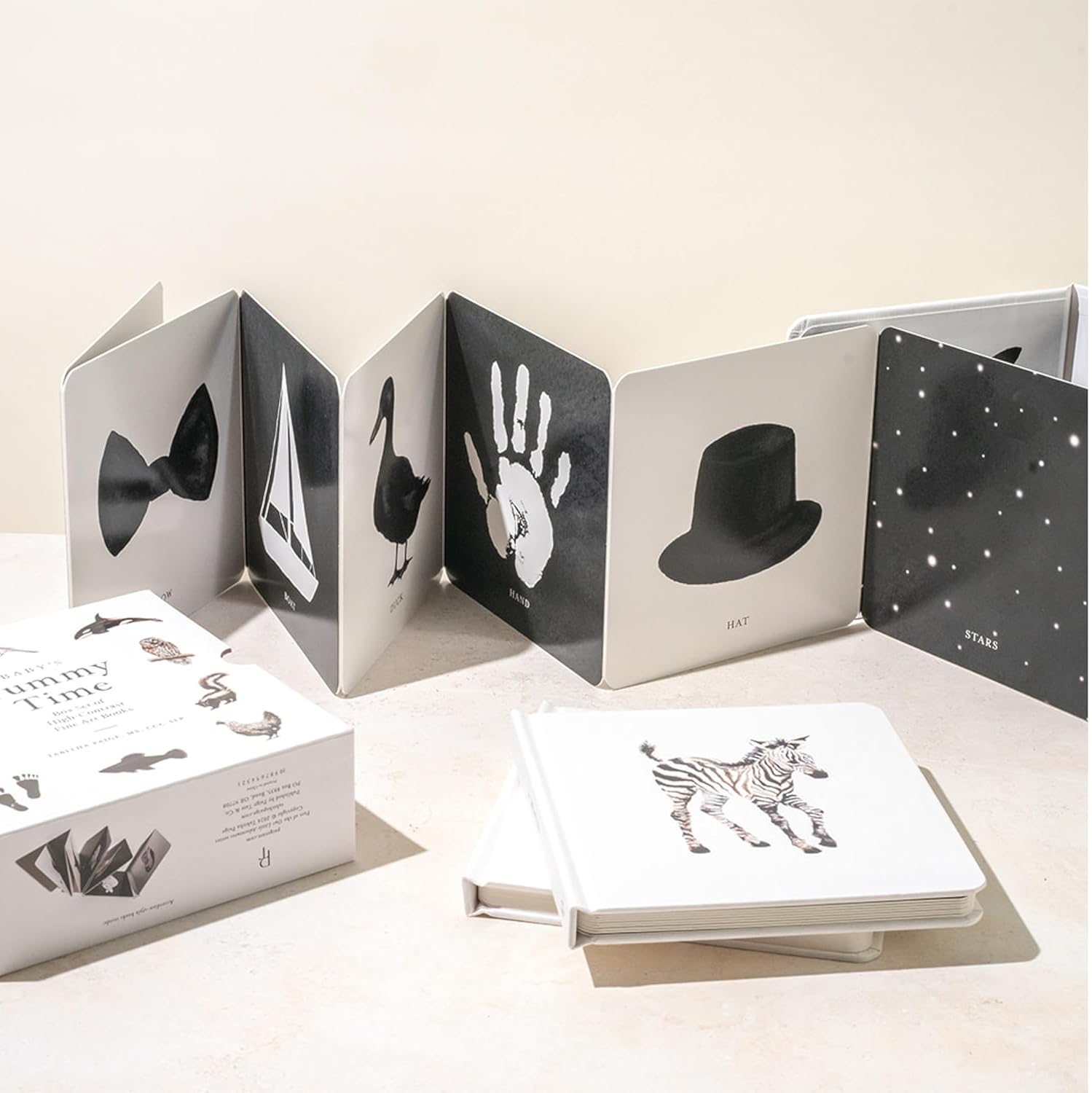 Baby's Tummy Time Book Box Set: A 3-Book Box Set of High-Contrast Art for Visual Stimulation at Tummy Time (Tabitha Paige Children's Book Series) - Image 7