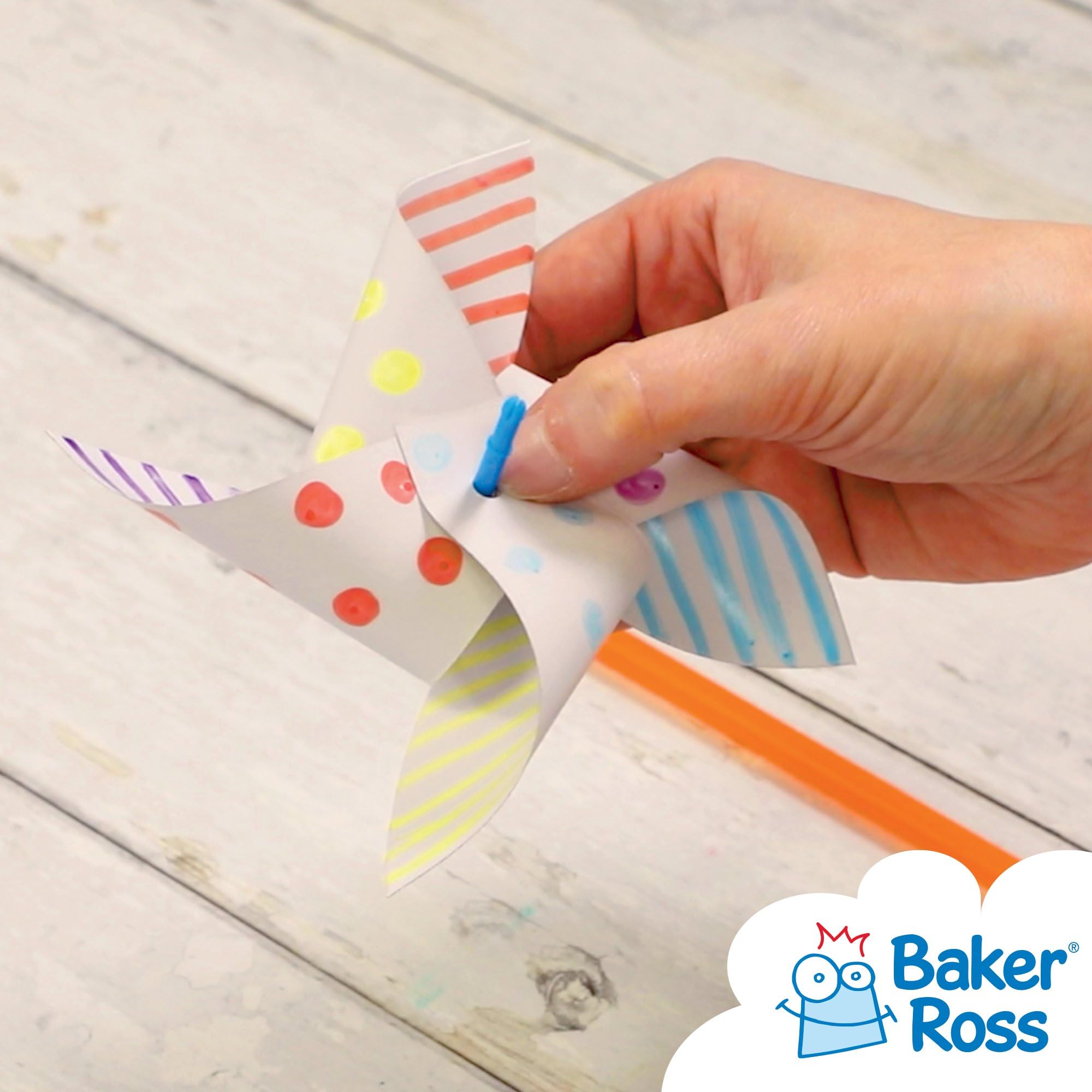 Baker Ross Girandole da inventare, kit per bambini (confezione da 8)