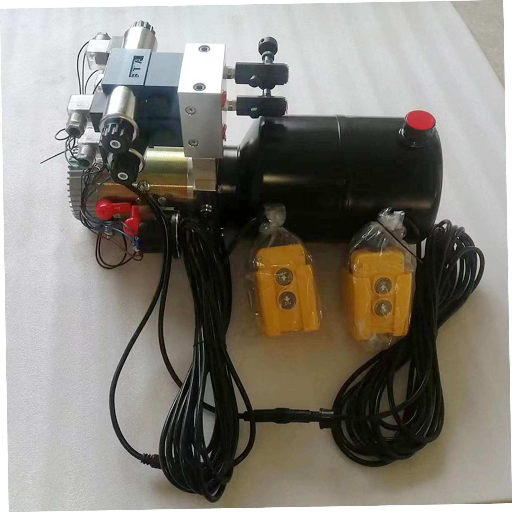 Interruttore di salita e discesa a distanza per rimorchio con cassone ribaltabile Interruttore di comando a distanza 12 V Controller per verricello da 450 cm/177, 17 pollici Kit di controllo wireles