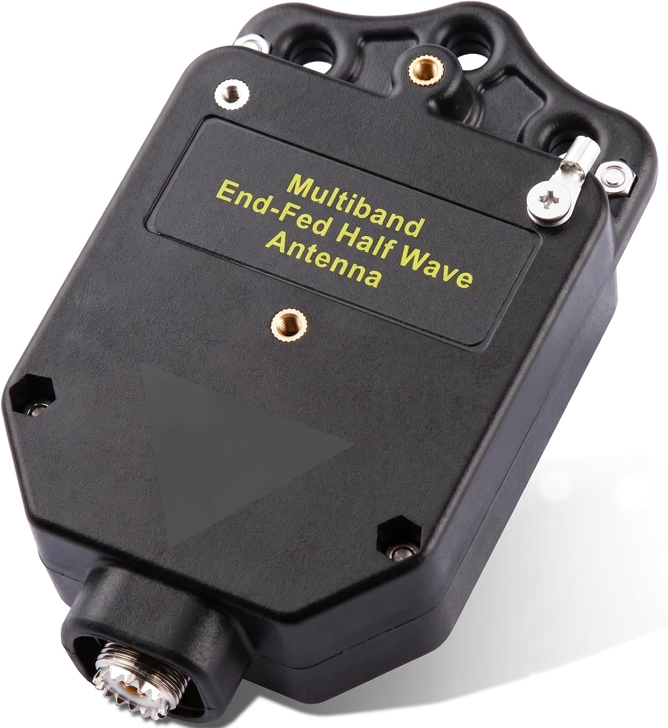 Upgraded 150W HF End Fed Antenna Balun, 1-30MHz CW FM AM FT4 FT8 SSB Multiband End Fed Half Wave Antenna Balun 4 Band 8 Band for Outdoor 1:64 1:49