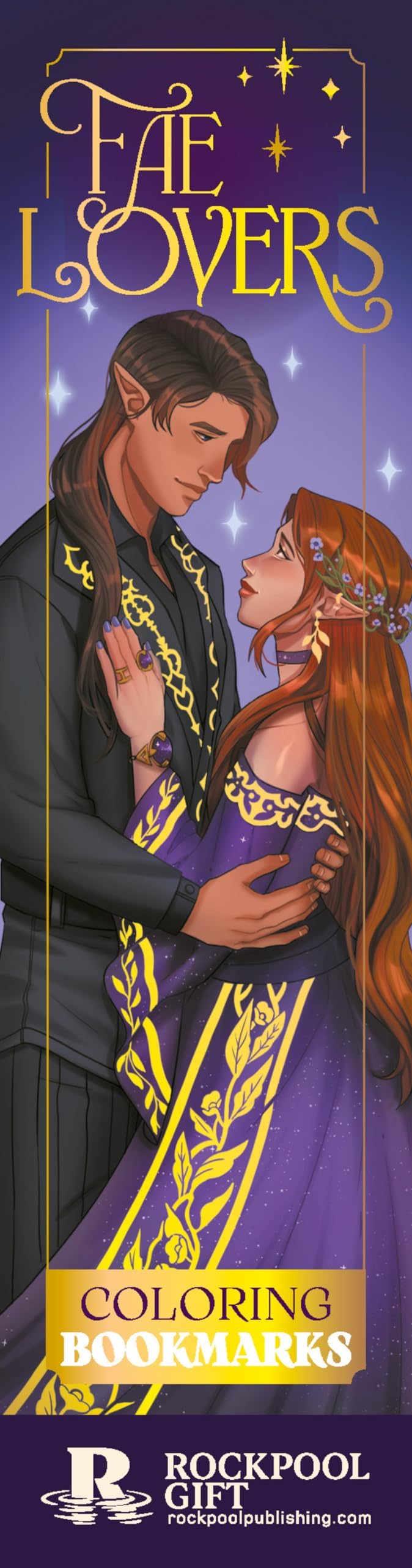 Fae Lovers Coloring Bookmarks (The Boyfriends Series)