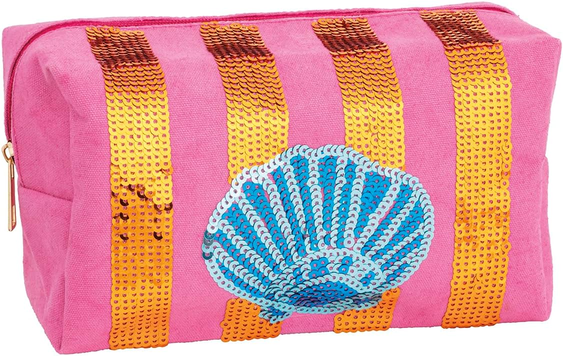 Mud Pie Women's Hot Pink Pool Sparkle Case