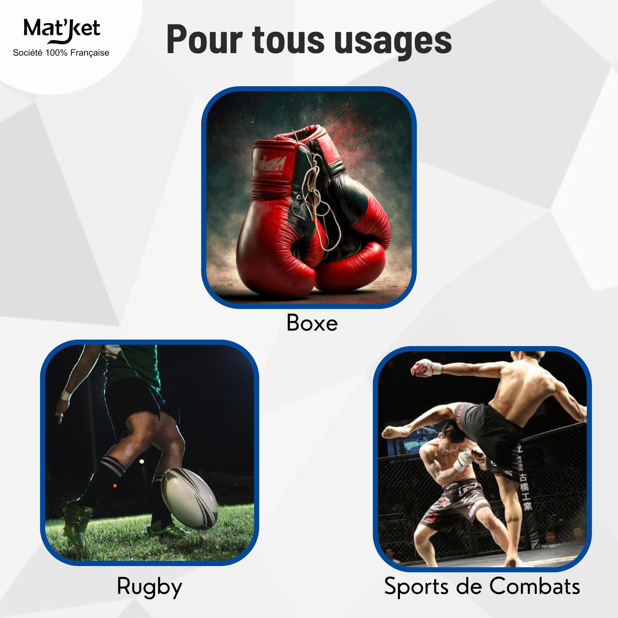Protege Dent Boxe, Silicone Moulable Confortable Noir pour Homme,Femme,Gouttiere Dentaire Protège Dents,Rugby,Boxe,Thai,Football Americain,UFC