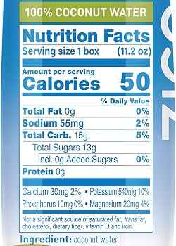 Amazon.com : Zico 100% Coconut Water, No added Sugar, Refreshingly