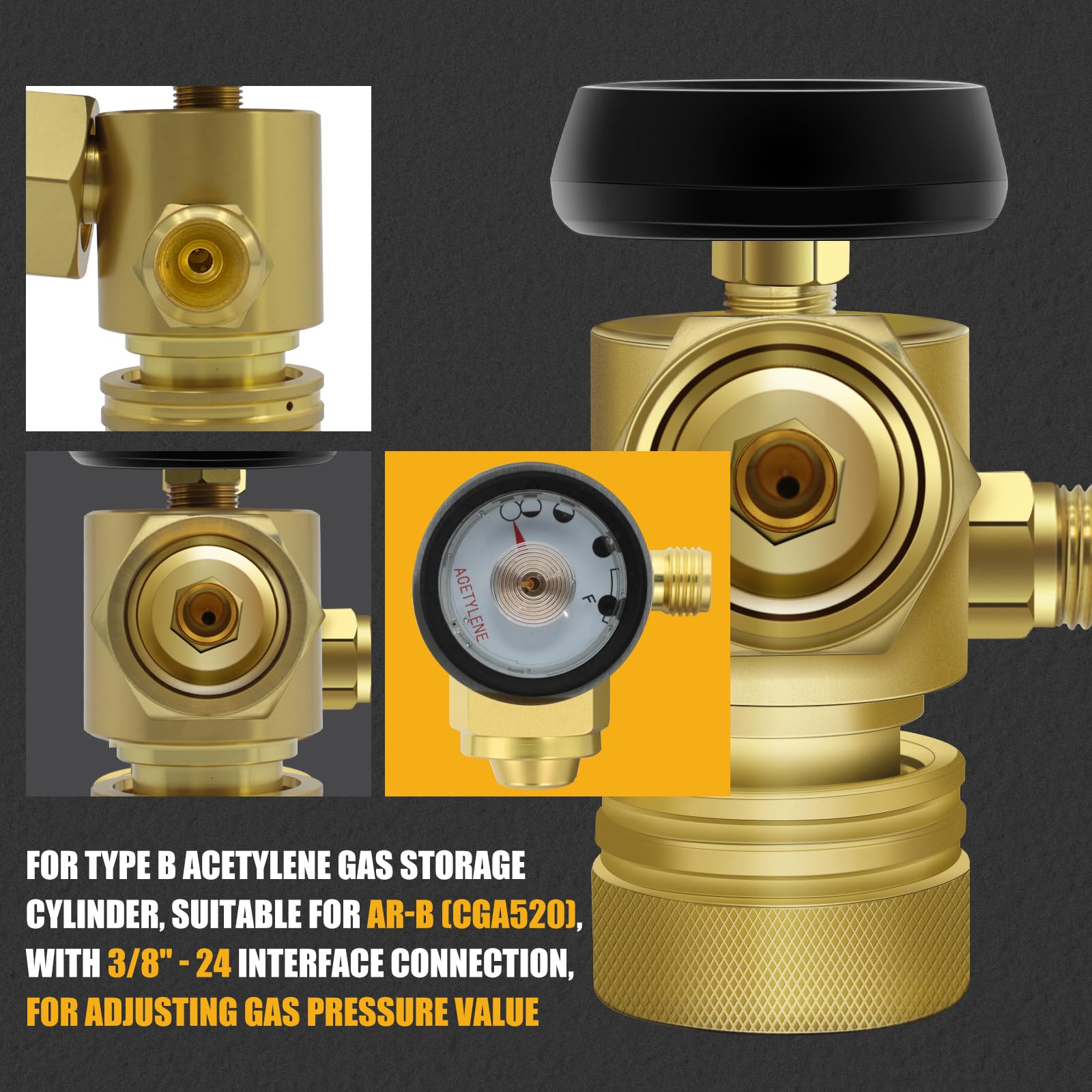 X-3B Air Acetylene Torch Kit Zestaw paliwowy Gaz Professional Series