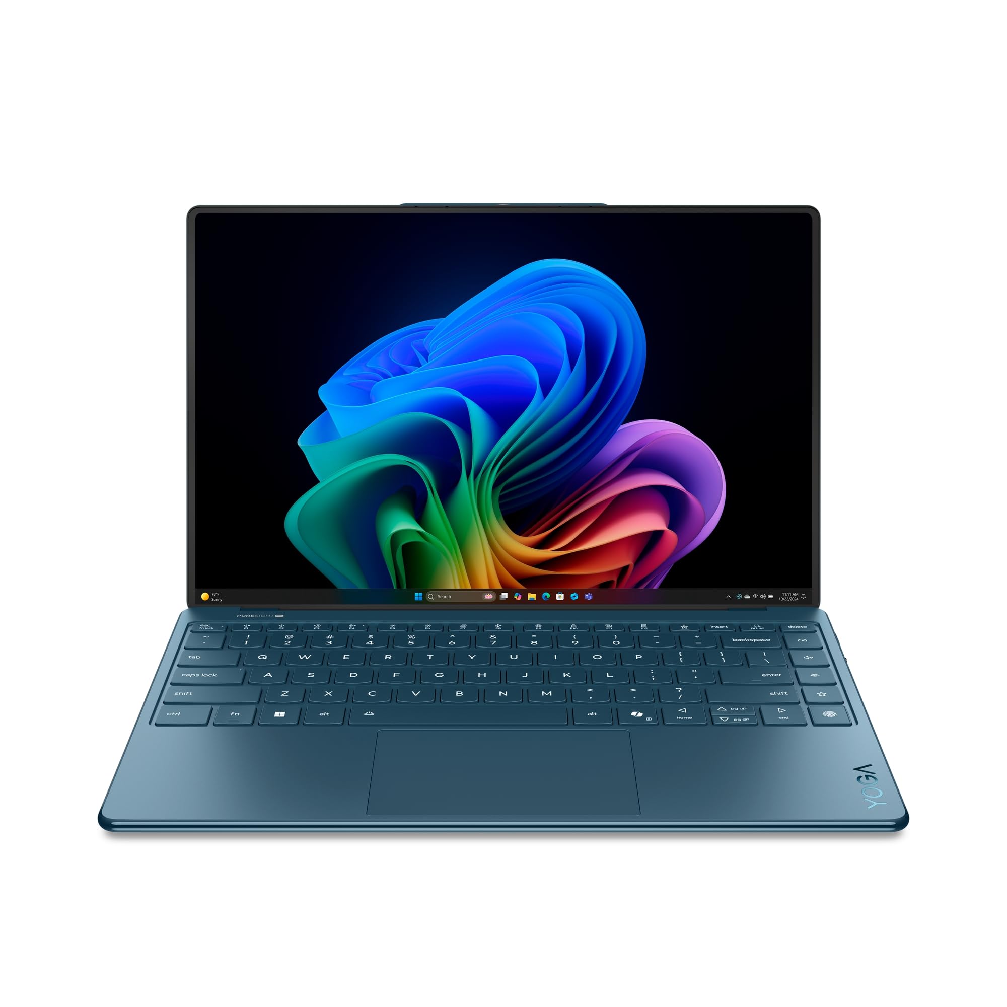 notebook lenovo yoga slim 9 14 pollici 4k oled teal