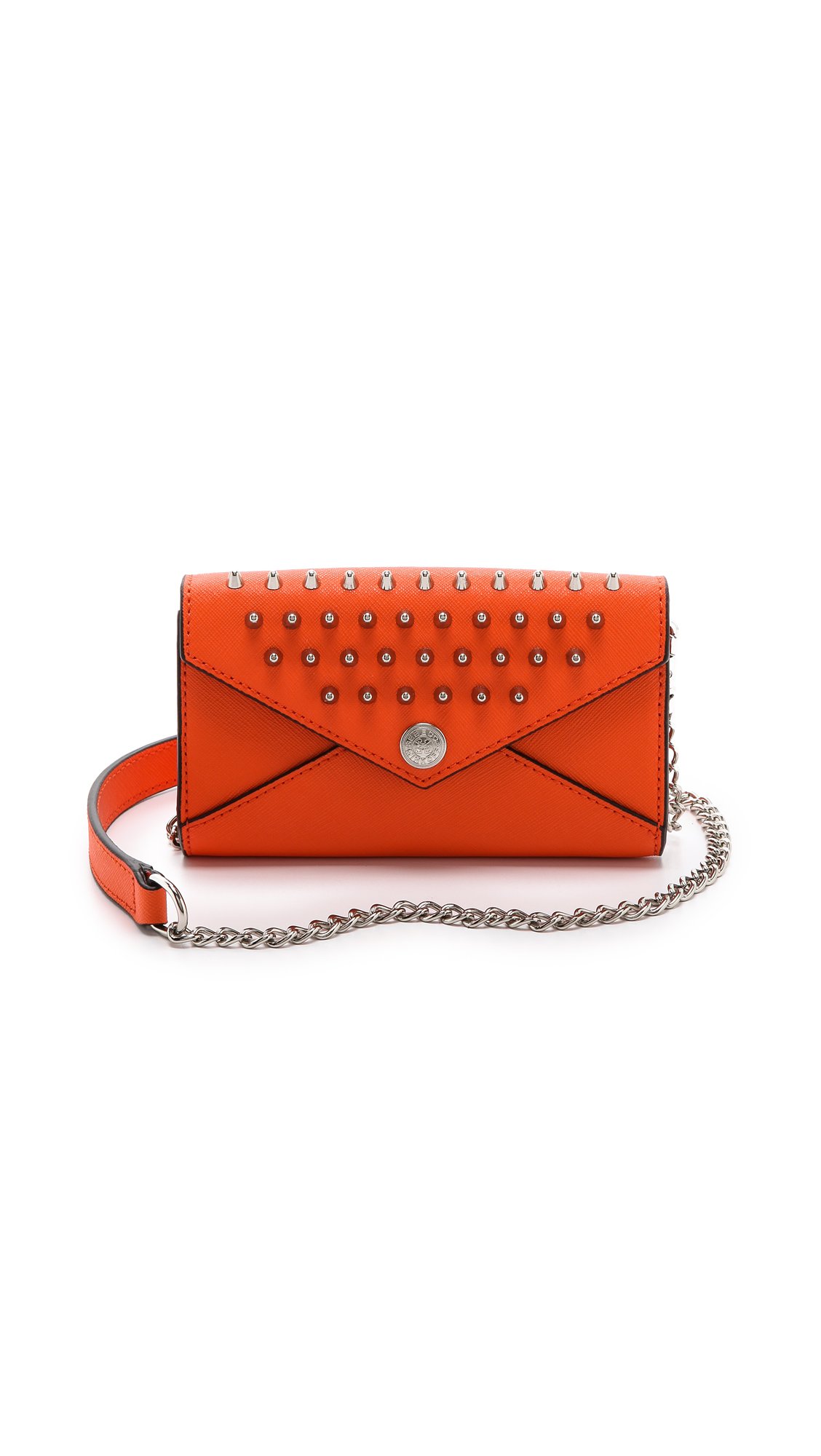 Rebecca Minkoff Mini Wallet On A Chain With Studs