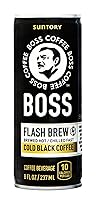 Vista 1 de BOSS Coffee by Suntory - Café negro original japonés, 8 onzas, paquete de 12 unidades, importado de Japón, Espresso Doubleshot, listo para beber