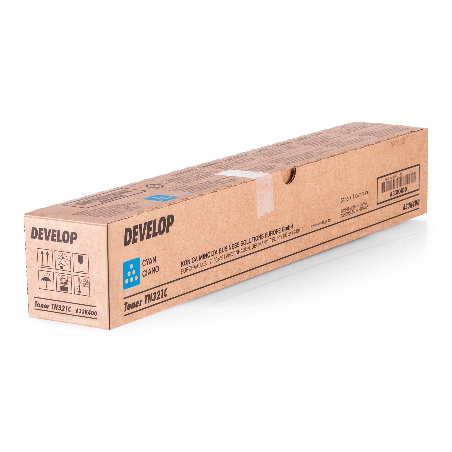 Toner laser Develop A33K4D0 de haute précision pour texte impeccable - 2