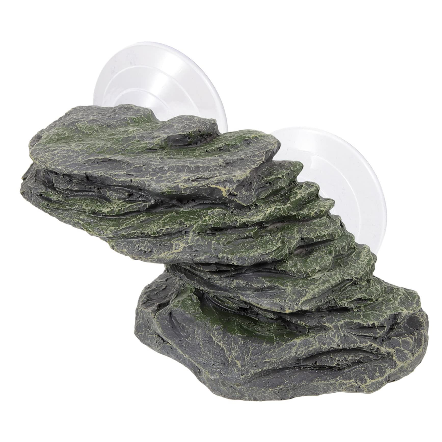 Sosoport Turtle Tank Decorations Large Basking Platform for Reptile Decor Turtle Hideout