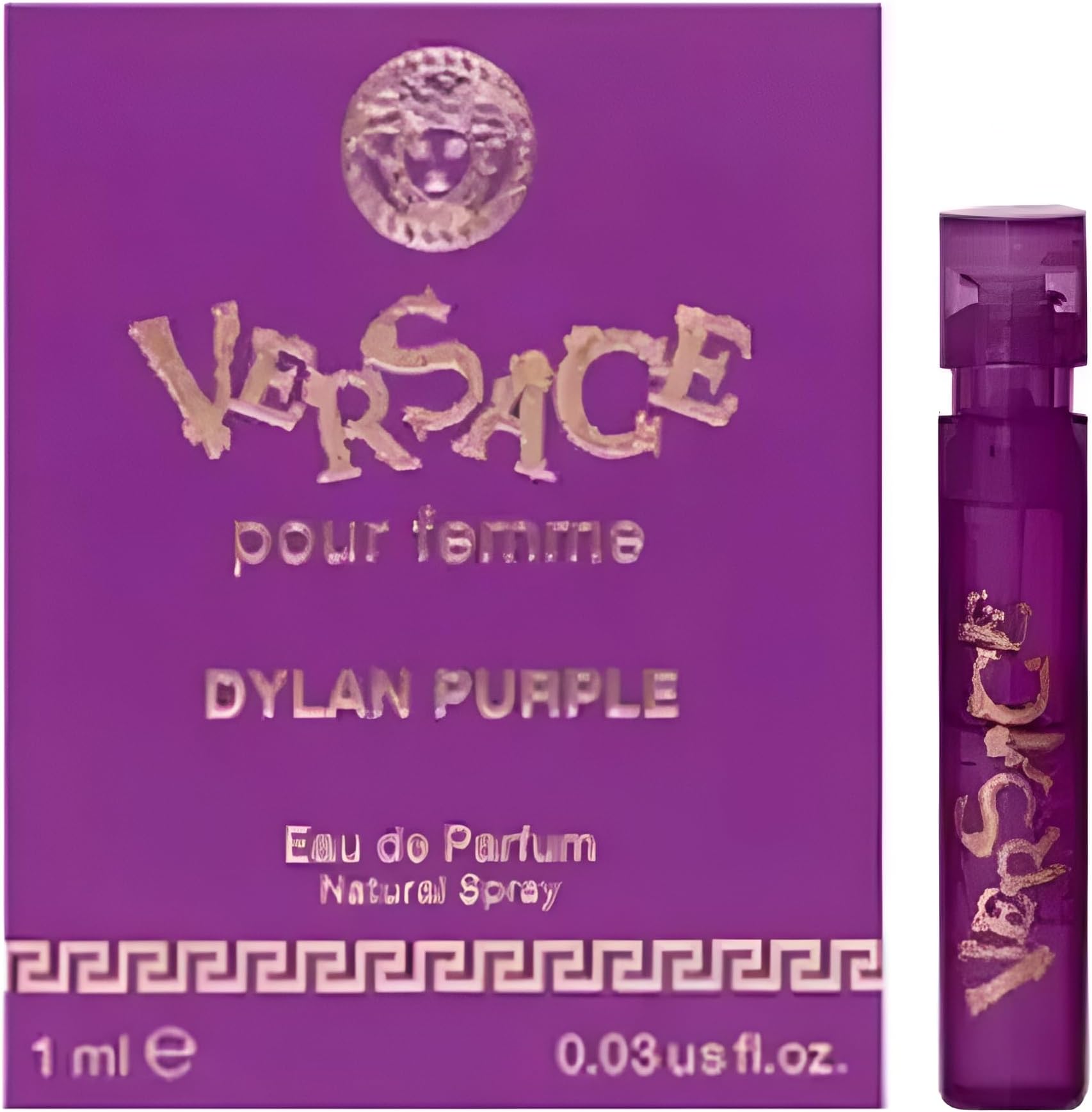 Versace Dylan Purple Vial Spray for Women, 0.03 Ounce