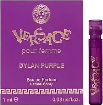 Amazon.com : Versace Dylan Purple Vial Spray for Women, 0.03 Ounce