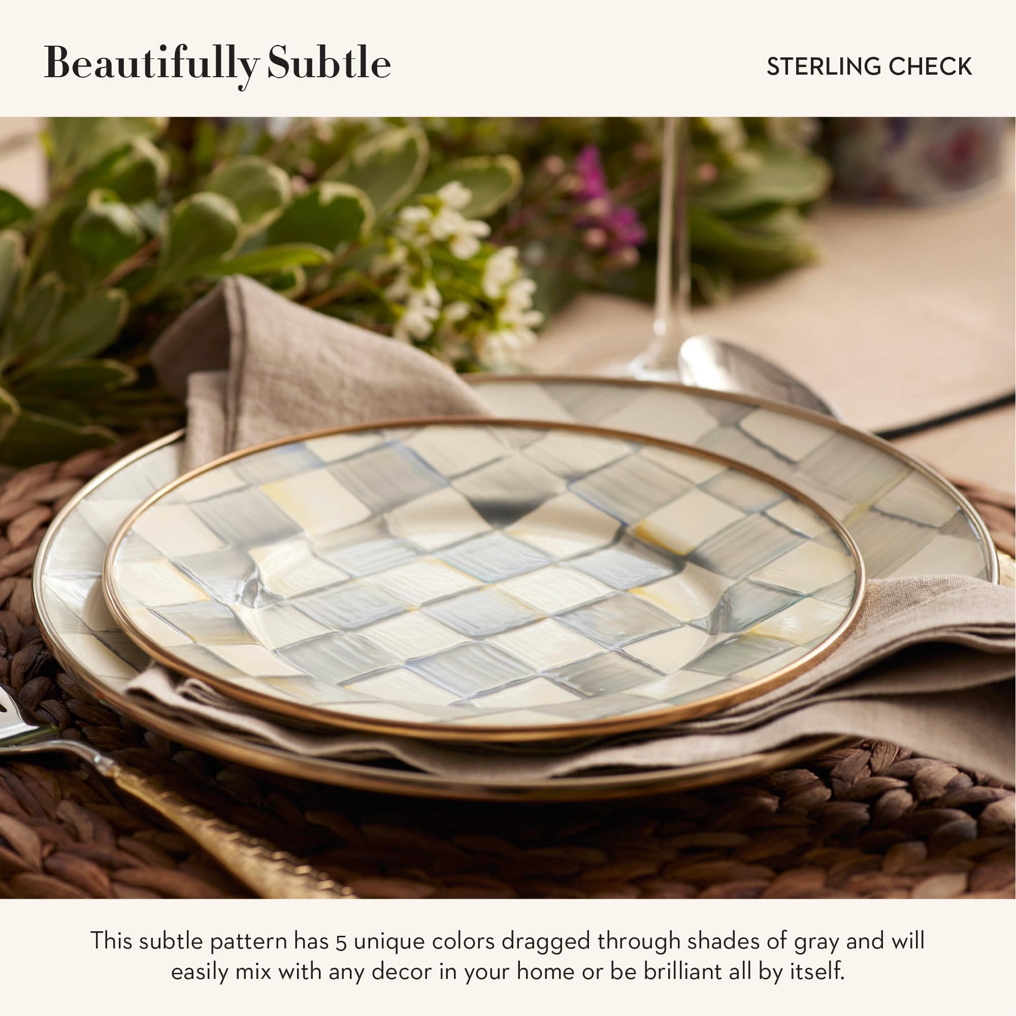 MACKENZIE-CHILDS コートリー　エナメルディナープレート Amazon.com | MACKENZIE-CHILDS Enamel Dinner Plate