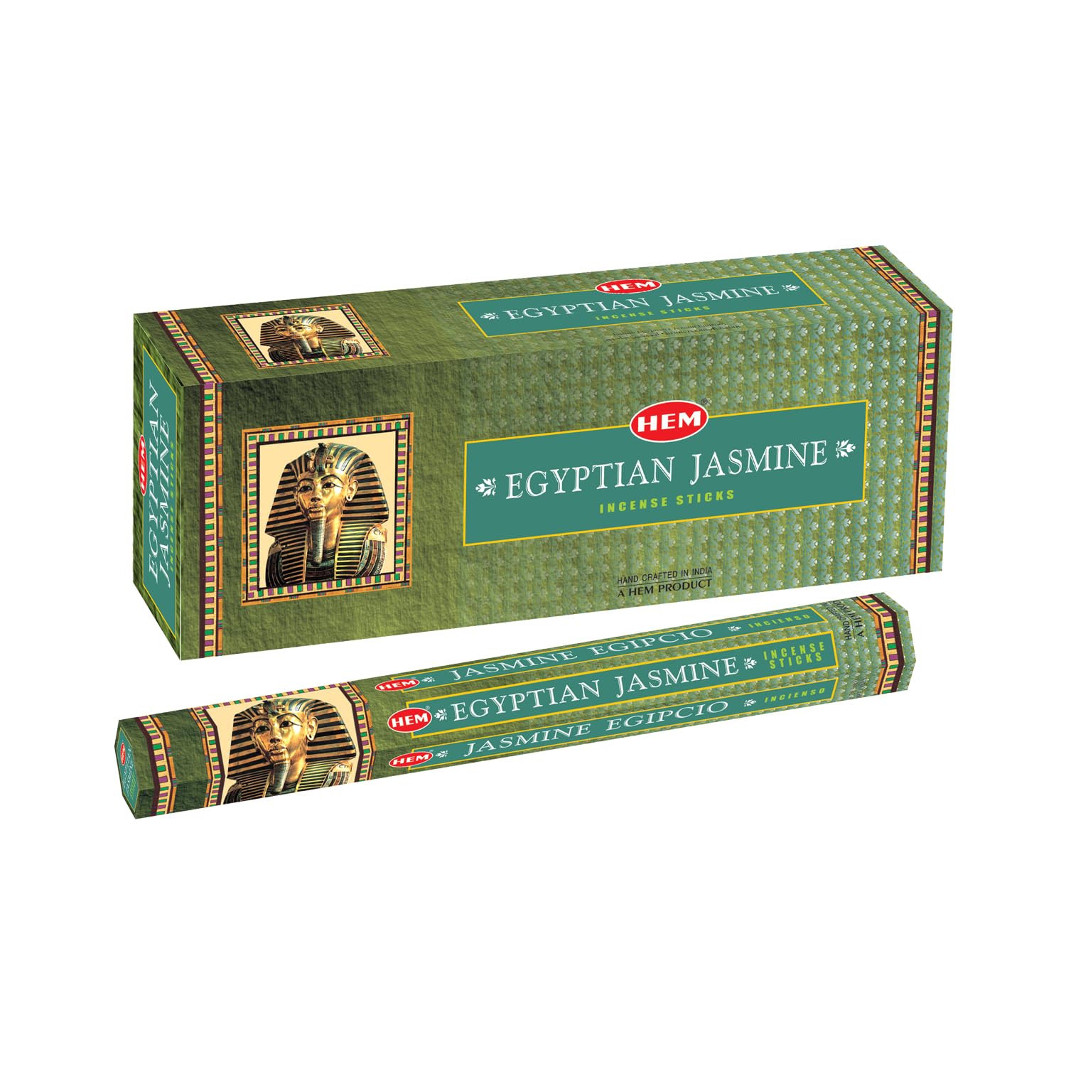 Zoom Egyptische jasmijn wierookstokjes, 6 verpakkingen à 20 stokjes