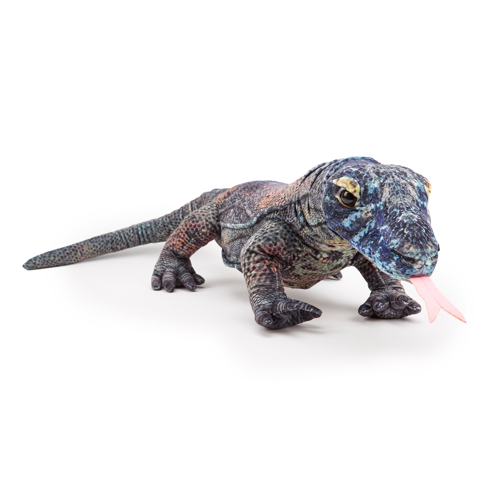 Kinder's Soft Cuddly Plush Toy - Perfect Soft Playmates for Children in Printed Style (80 cm Length) (Komodo Dragon)