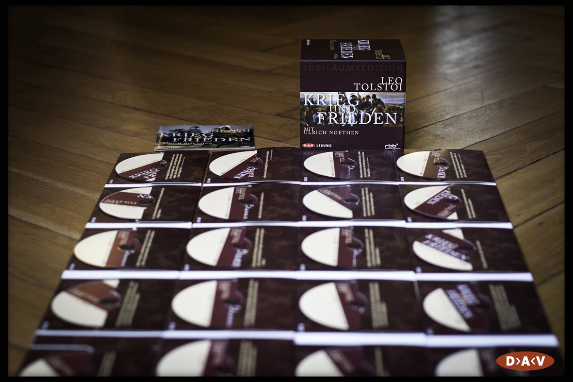 Krieg und Frieden: Ungekürzte Lesung mit Ulrich Noethen (54 CDs)