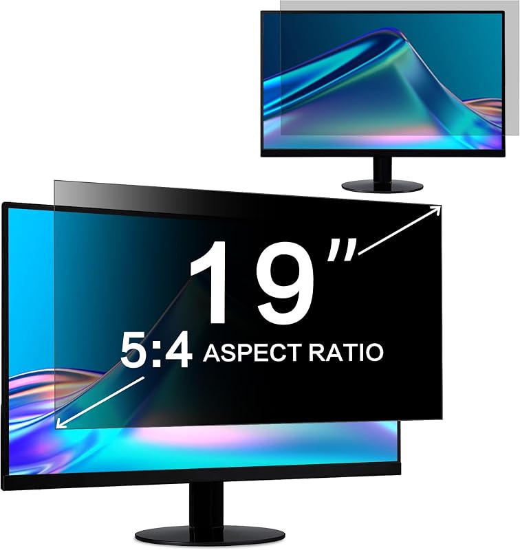 ZOEGAA 19 Inch Monitor Adatvédelmi Képernyővédő 5:4 Arányú, Kékfény Szűrő