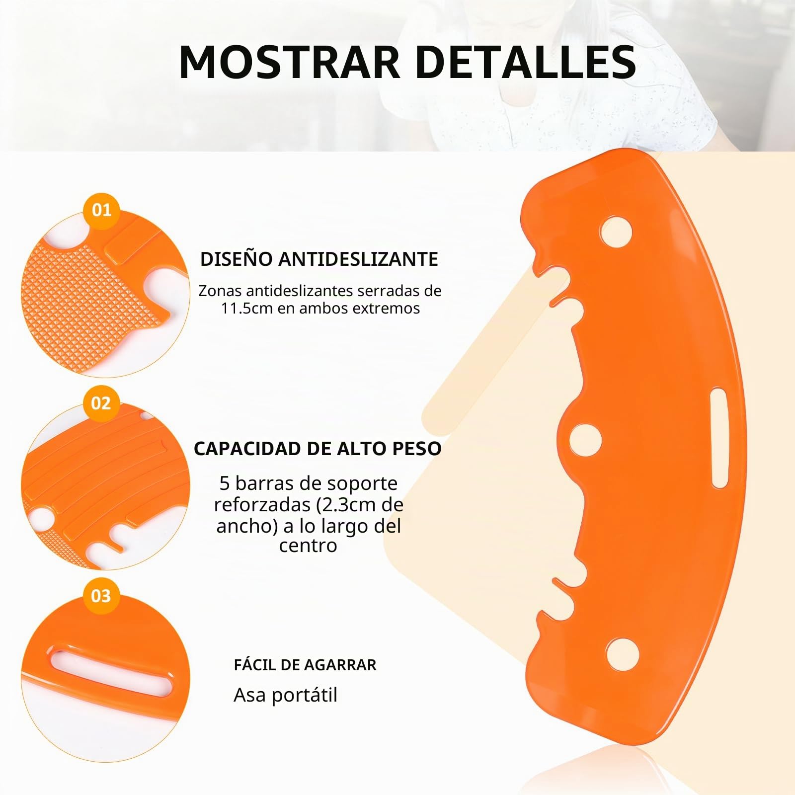 EXLECO Muescas de Tabla Transferencia 150kg, Deslizante Ayuda para Silla Ducha Personas Mayores, Transferencia Pacientes de Silla de Ruedas a la Cama, Coche, para Grua Enfermos y Baño de Asiento