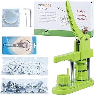 Sponsored Ad - MK.Bear Button Badge Maker Machine 32mm (1.25 in) DIY Gift ,Installation-Free Pin Button Maker Press Badge ...