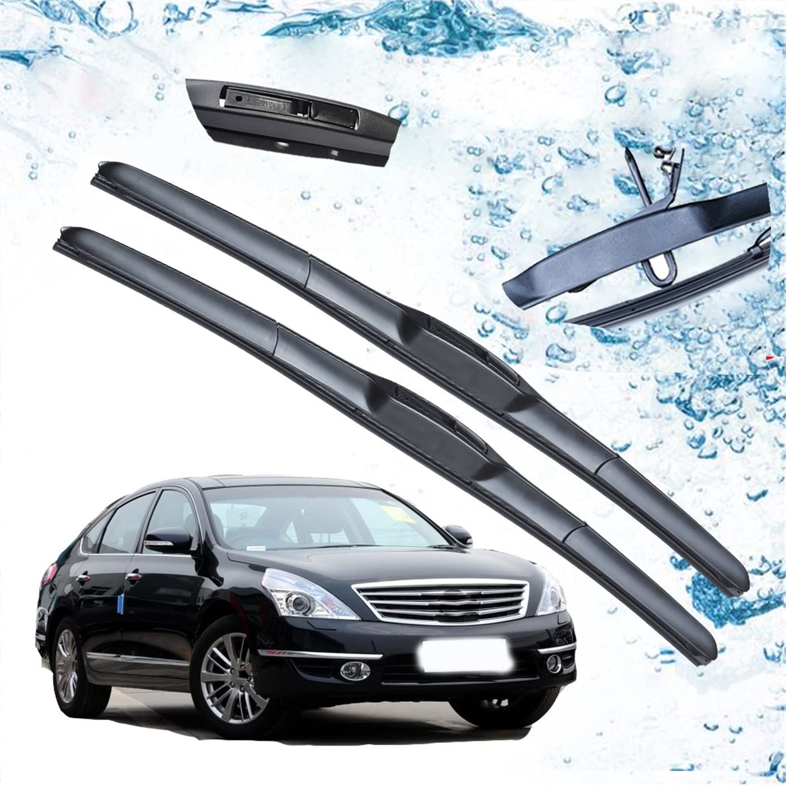Balai d'essuie-glace Nissan Teana J32 pour remplacer des brosses usées qui grincent