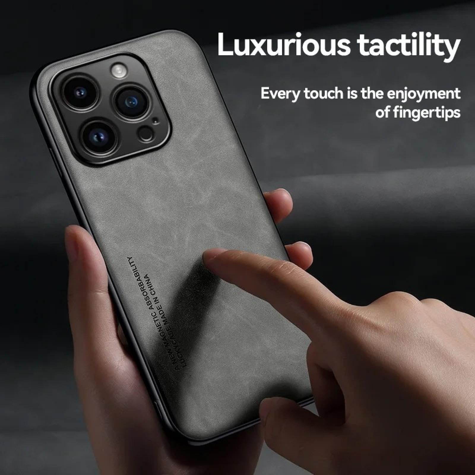 Amazon.co.jp: RNOZX iPhone 13 ProMax用 高級レザーケース 耐衝撃