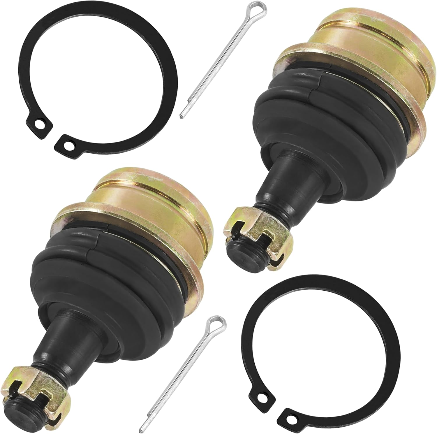 Caltric 2 Front Lower or Upper Ball Joint Compatible With Yamaha YXZ1000R YXZ1000Y YXZ1000P 2016 2017-2020