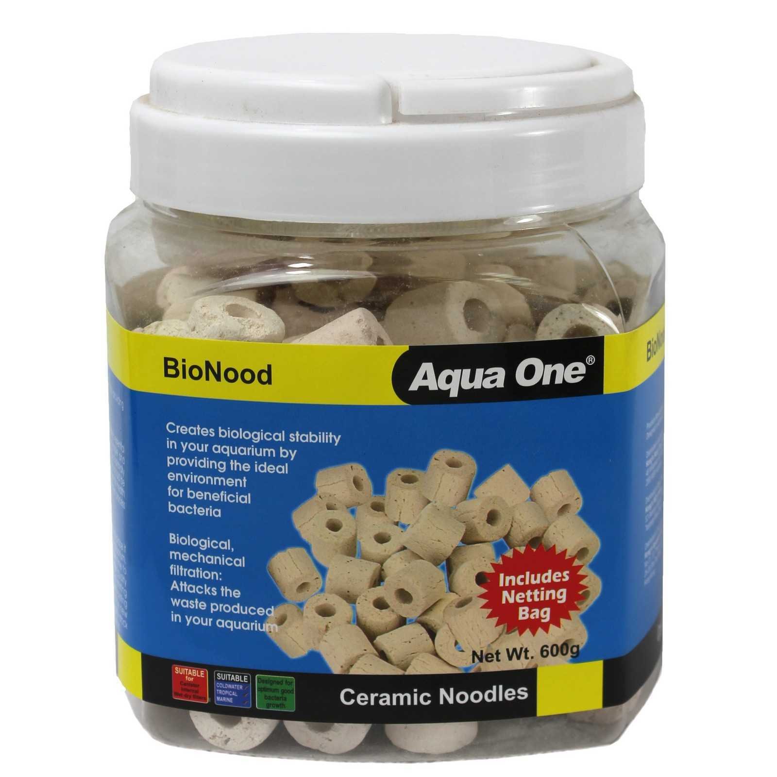 Aqua One 250g Ceramic Noodle Biological Filter Media for Bacteria - Image 3