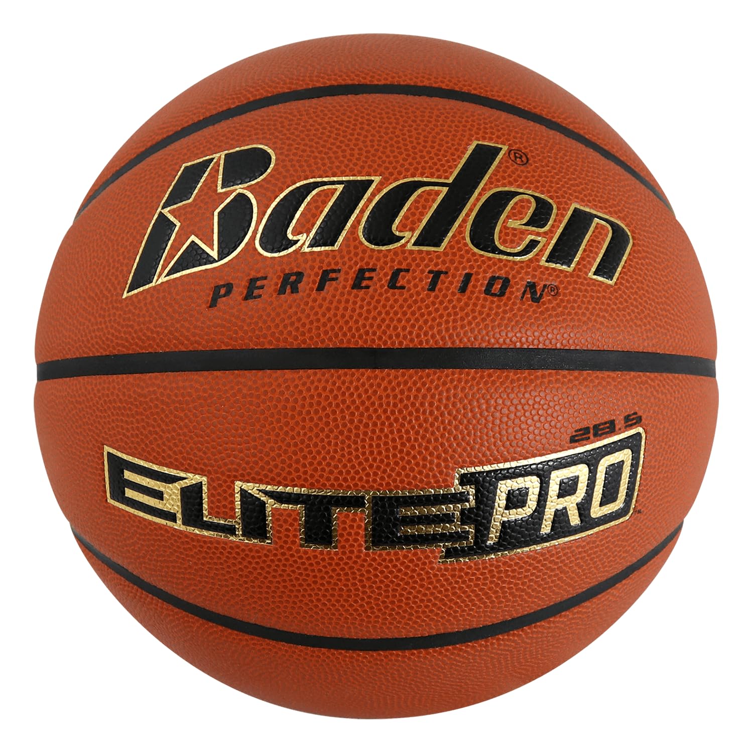 Baden Elite Pro NFHS, Children and adults basketball, Orange, 7 -