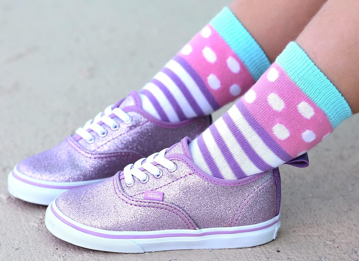 Jefferies Socks Dots/stripes Fashion Cotton Crew Socks 6 Pair Pack Sockshosiery - Image 4