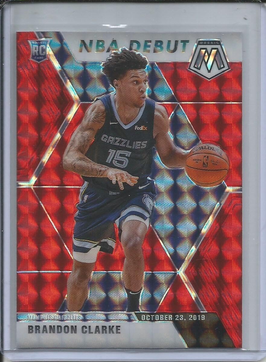 Brandon Clarke 2019-20 Panini Prizm Nba Debut Prizm Rookie Rc #277 - Basketball Cards