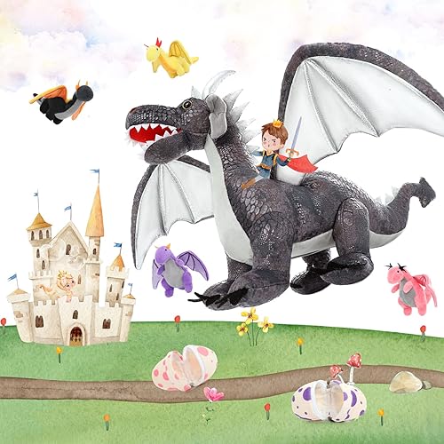 Vista 124 de Muiteiur Animal de peluche de tortuga marina, suave juguete de peluche con 3 bebés, vida marina de peluche azul para niños y niñas (azul)