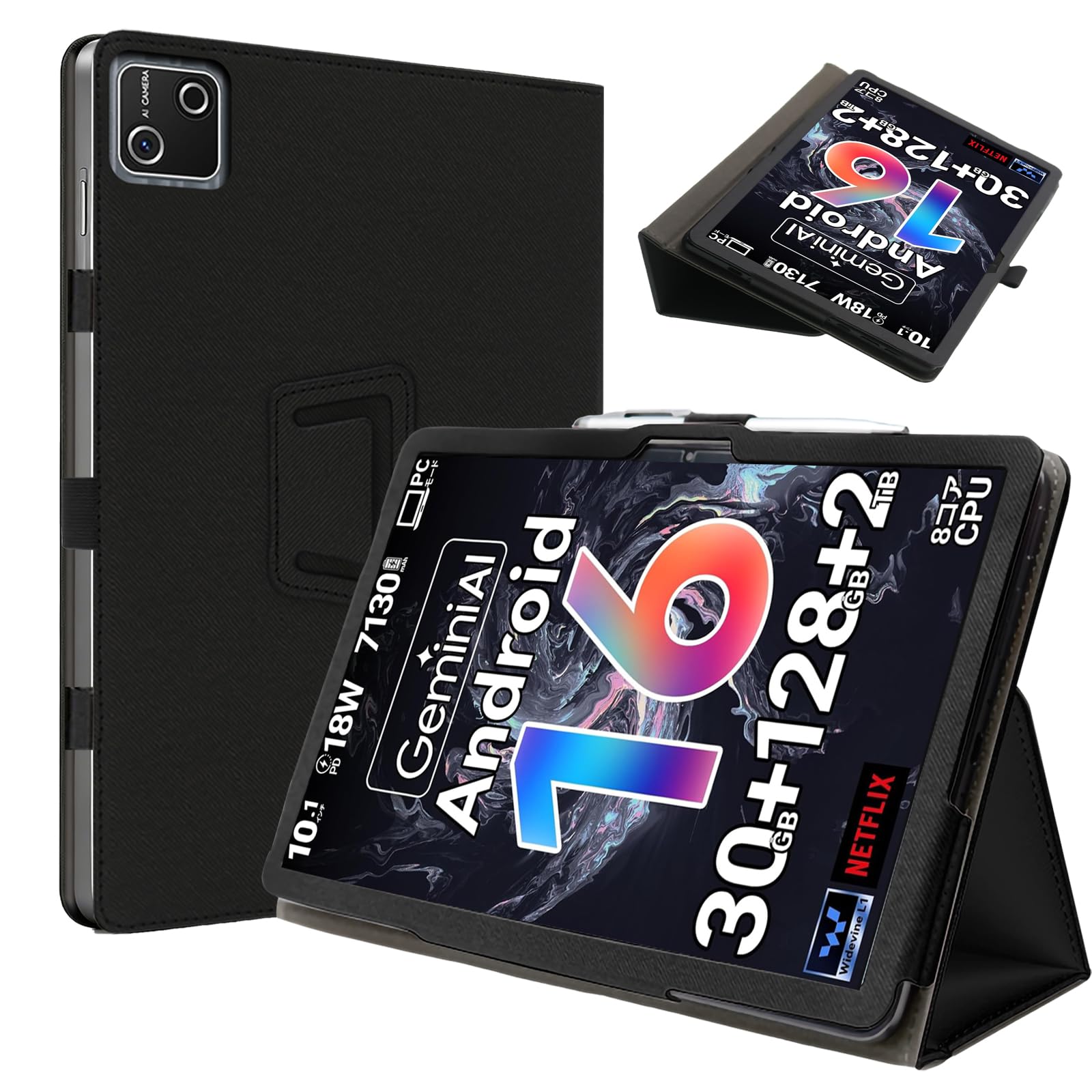 Amazon.co.jp: For HiGrace G13/G13Aタブレットケース 10.1 インチ対応