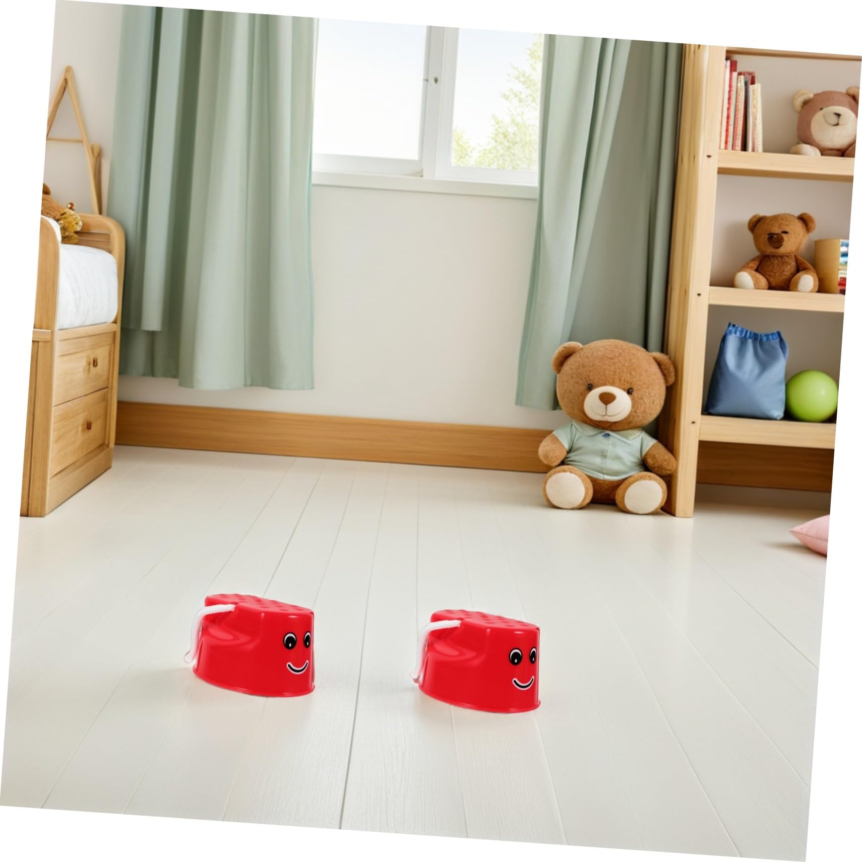 UKCOCO 8 Piezas Zancos De Equilibrio para Caminar Juguete De Equilibrio Entrenamiento Sensorial para Padres Hijos Actividad Al Aire para Pequeños