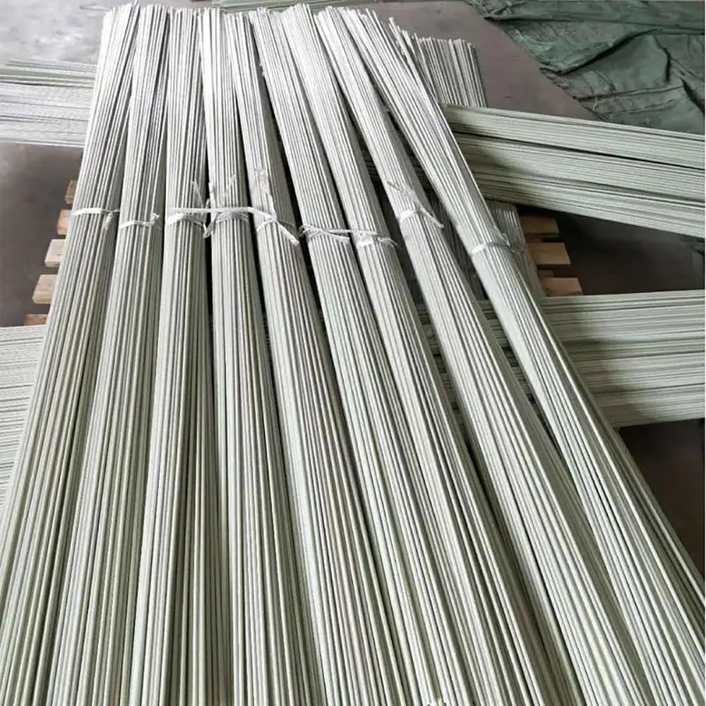 Lot de 10 tiges en fibre de verre blanches haute résistance – Diamètres: 1,5mm et 2mm, longueurs: 1500mm, 3000mm et 4000mm, for travaux manuels et maquettes.(1.5x1500mm)