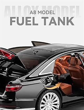 DIOTTI ミニカーモデル アウディ A8 1/24合金車モデルダイキャスト Amazon.co.jp: ミニカーモデル に適合する アウディ A8 1:24