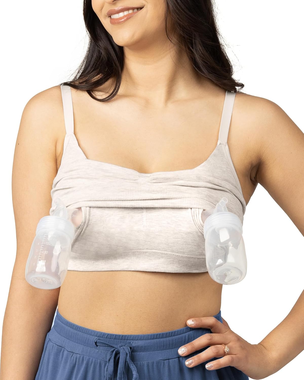 Kindred Bravely Sublime Wireless Comfort Sleep Pumping Bra | Seamless Hands-Free Pumping & Nursing Bra