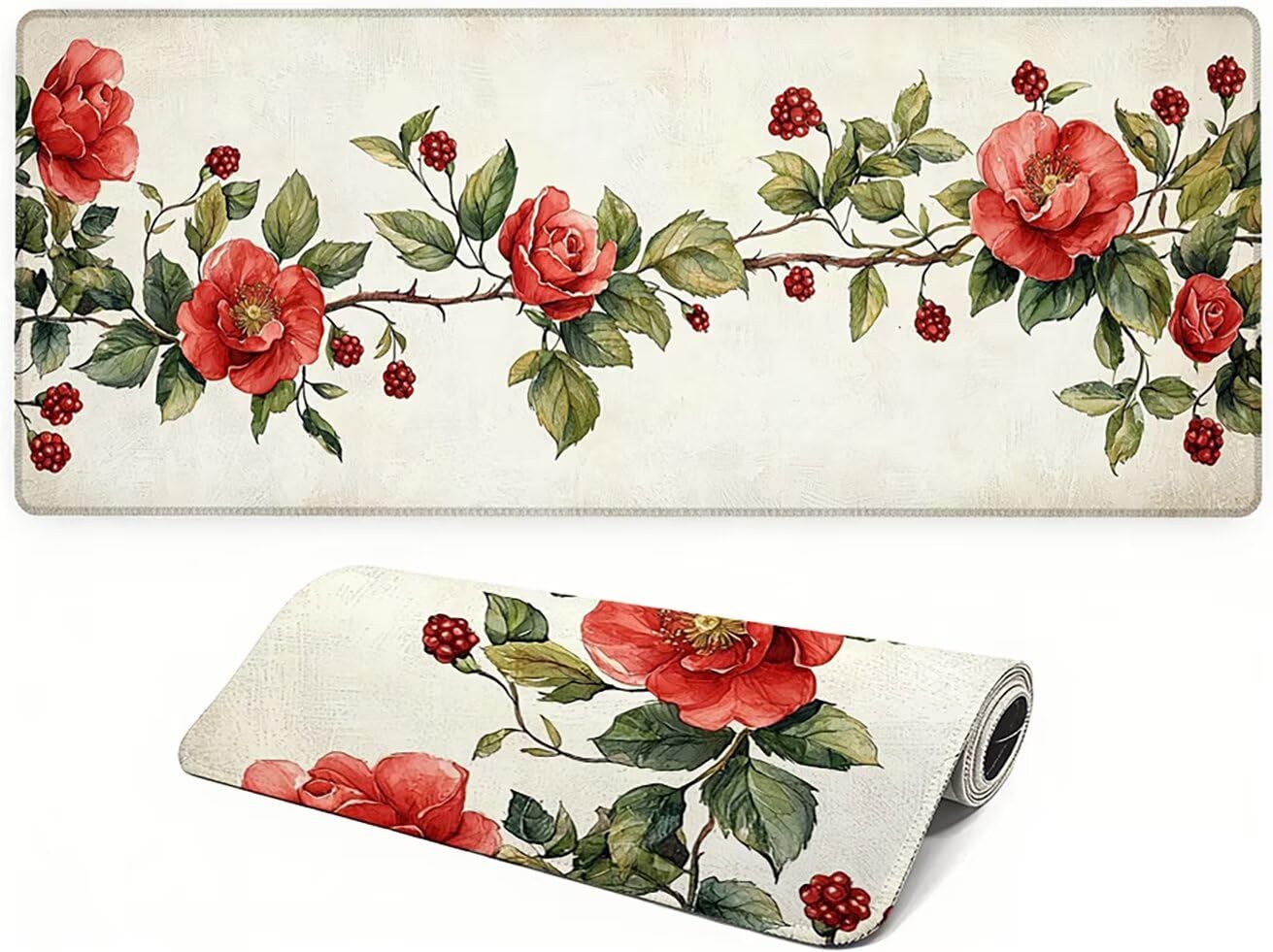 Générique Lpfieonn Fleur Large Desk Mat 120x60cm PF-3540