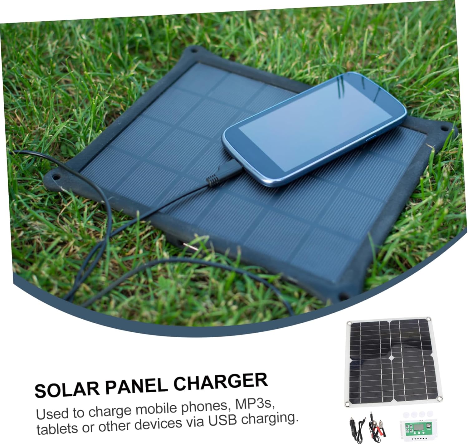 1set Flexible Solar Charger Controller for Outdoor Use Portable Solar for Efficient Charging of Your Gadgets